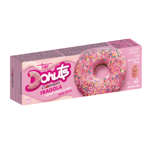 Donuts Cuorenero mit Fragola / Erdbeeren ★